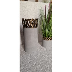 Wazon ceramiczny efekt betonu