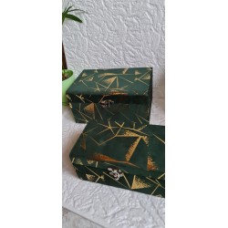 Welurowe szkatułki na biżuterię, kuferki na biżuterię lub drobiazgi