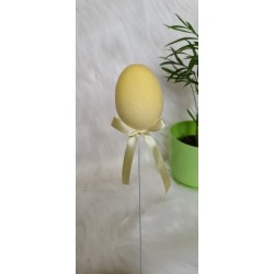 Żółte jajko na piku 30 cm