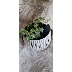 Doniczka, osłonka BOWL SANDY - BIAŁY