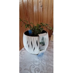 Doniczka, osłonka BOWL SANDY - BIAŁY